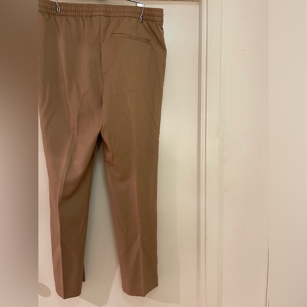 Brown Polyester And Cotton Pants - image 5